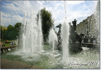  Манеж и манежная площадь. Фонтаны на Манежной.  