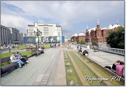 Охотный ряд - фотографии. Достопримечательности и экскурсионные прогулки по Москве.