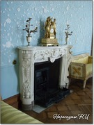 Мраморный камин в Голубой гостиной Мраморный камин в Голубой гостиной