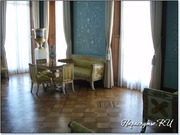 Убранство Голубой гостиной Убранство Голубой гостиной